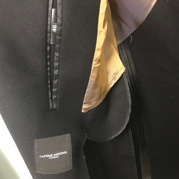 Costume National Homme Raw edge coat SMALL 36USA. - Picture 5 of 13